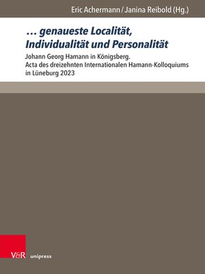 cover image of ... genaueste Localität, Individualität und Personalität